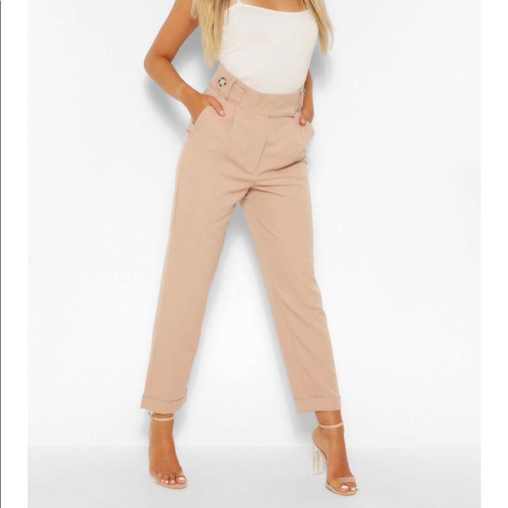 Beige Trousers